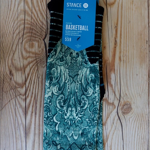 Stance Fusion Basketball Cash Men’s Crew Socks - Picture 8 of 13